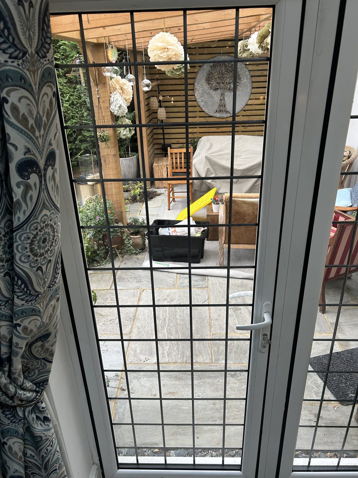 Boarded door made good — after, Surrey